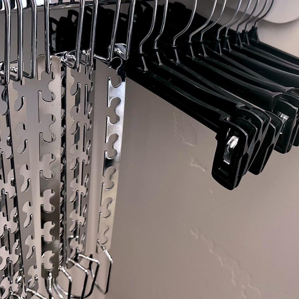 Closet hanger organization bundle
